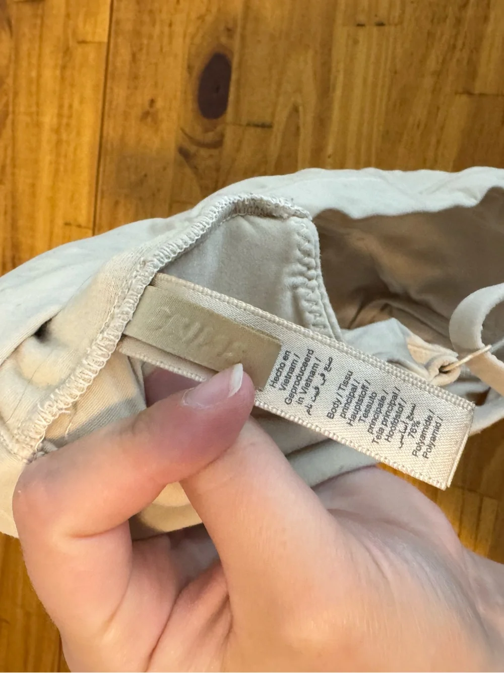 Skims Maternity Pumping Scoop Bralette Bra Nude Size Large - Picture 5 of 6